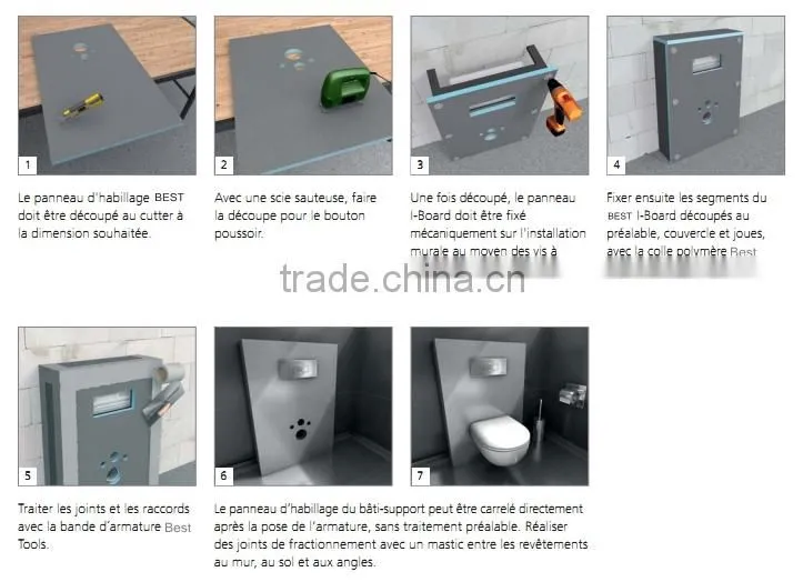 House decorating waterproof and insulation construction board