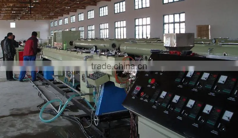 PVC Twin Pipe Extrusion Line