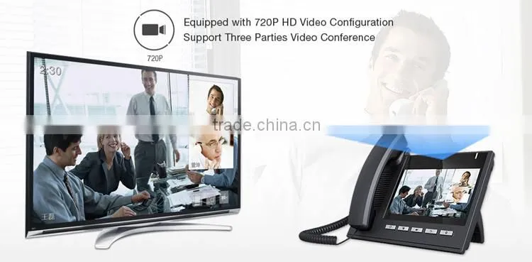 VOIP Touch screen Vedio IP Phone