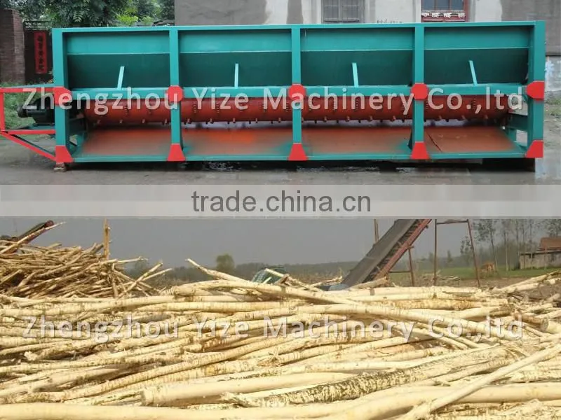 2016 promotion Automatic fresh osier peeling machine, sallow peeler