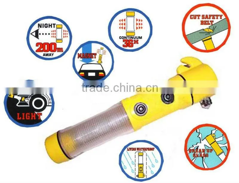 ABS Lamp Body Material and LED Light Source flashlight torch