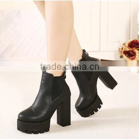 2016 Women Peep Toe Boots Ankle High Heeled Boot Sexy Women High Heel Boots PH2268