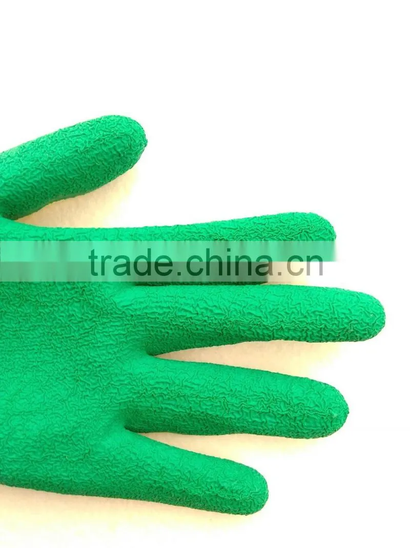 New Design Latex Coated Cotton Safety Working Gloves