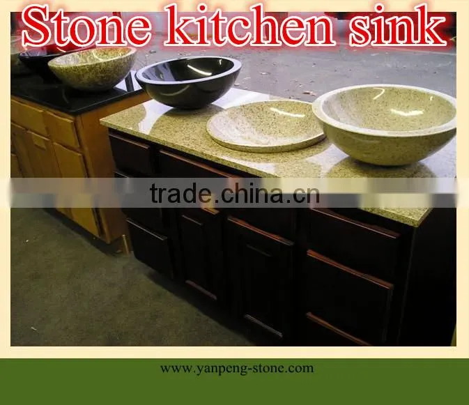 stone kitchen sink