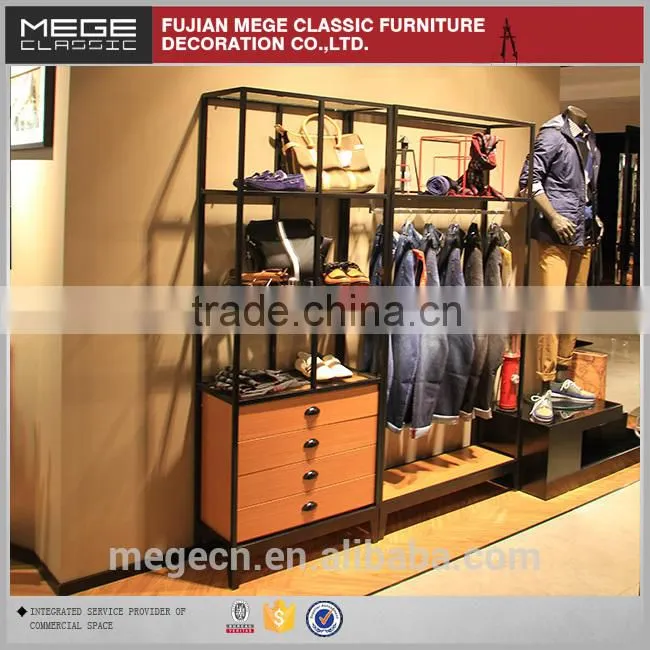 Retail shop portable display storage rack