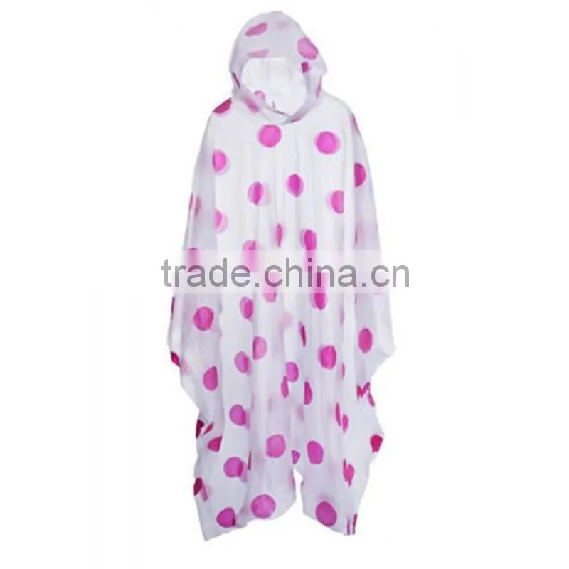 0.02mm pe poncho,raincoat,50"*80" rain poncho