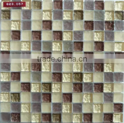 modern poplular crystal glass mosaic