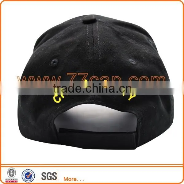 Heavy washed cotton military army embroidered baseball caps