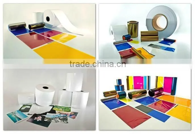 ID Card ribbon 805926-002 YMC Color for Datacard with Prints: 500 single-sided cards
