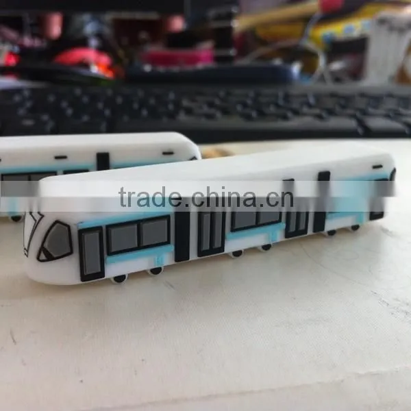 Customized bullet trains shaped personalized fancy keychain