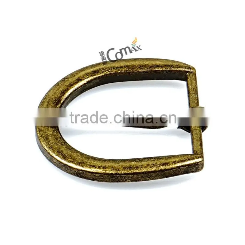 Handbag custom metal pin anti brass belt buckle