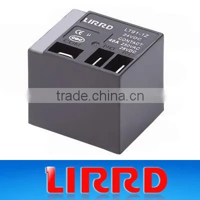 5pins 40A general purpose PCB electromagnetic relay LJQX-15F/T90 dc12v/dc24v/ac220v