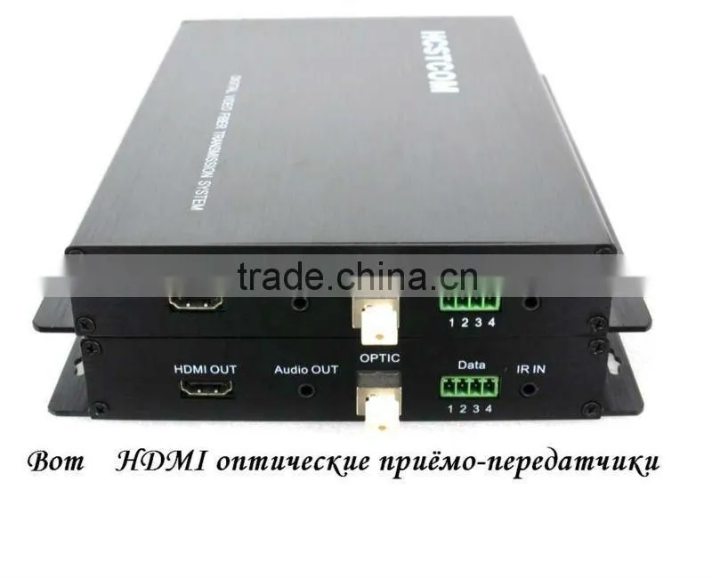 single fiber HDMI video converter for uncompressed transmission