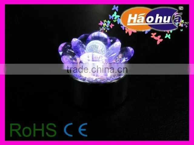 LED flower candle light