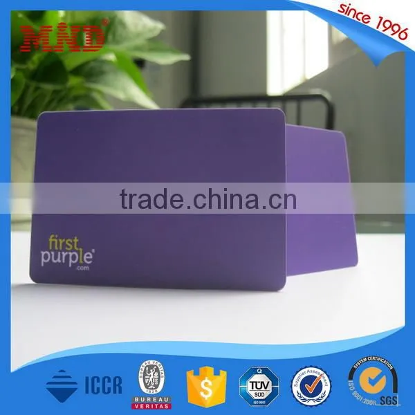 MDP15 custom printing membership card/custom credit cards size pvc magnetic card