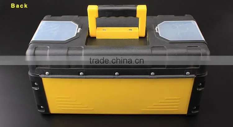 Custom color muti functional empty storage stainless steel tool box