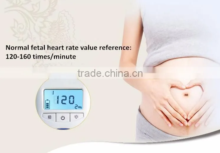 CE/ISO/FDA Approved Medical High Quality Fetal Doppler