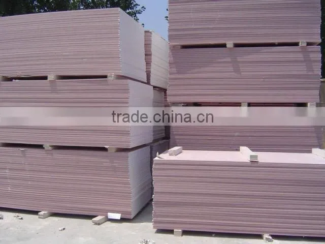 Fireproof plasterboard for drywall