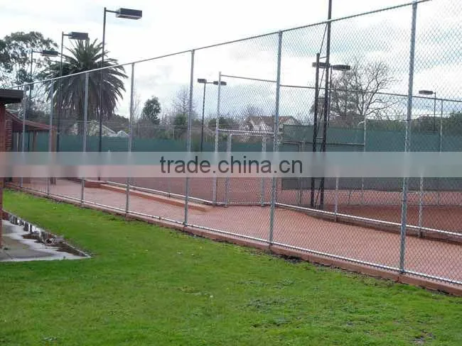Hot Sale Chain Link Fence for Sport Field Fence Netting Playground Countyard Park Lawn Forest Protecting direct factory supply