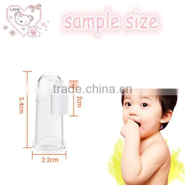 Factory directly sale silicone baby tooth and tongue clean brush