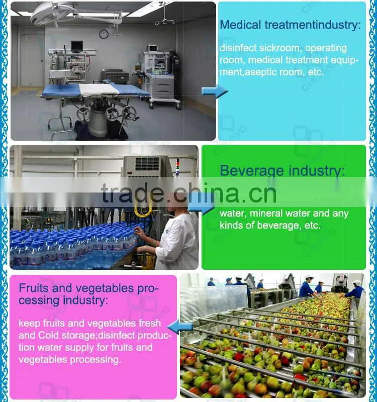 ozone machine full water drinking water treatment machine ozone generator