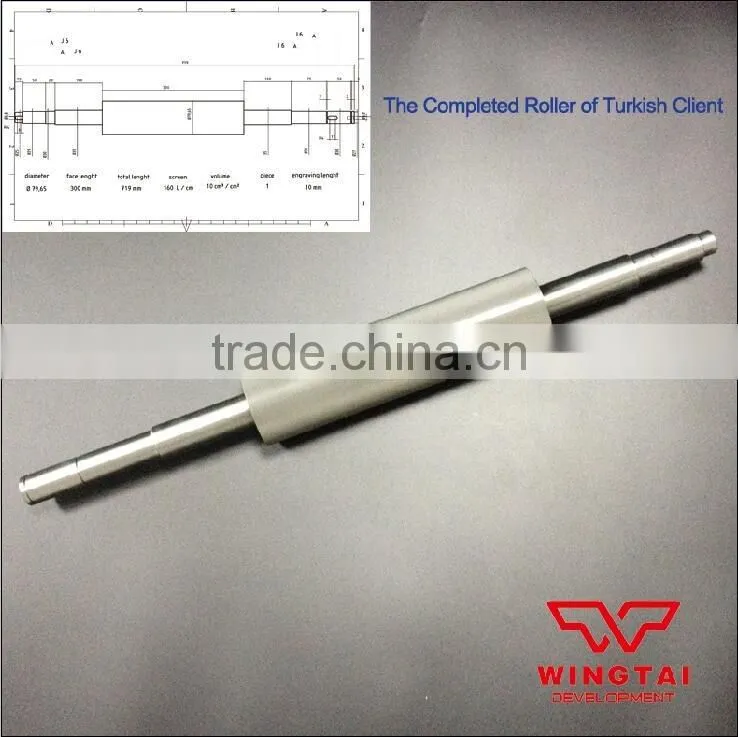 Industry Flexographic Printing ceramic Anilox Roller