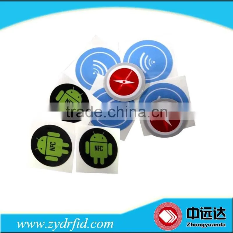 HF RFID NFC sticker, nfc tag for galaxy note 3