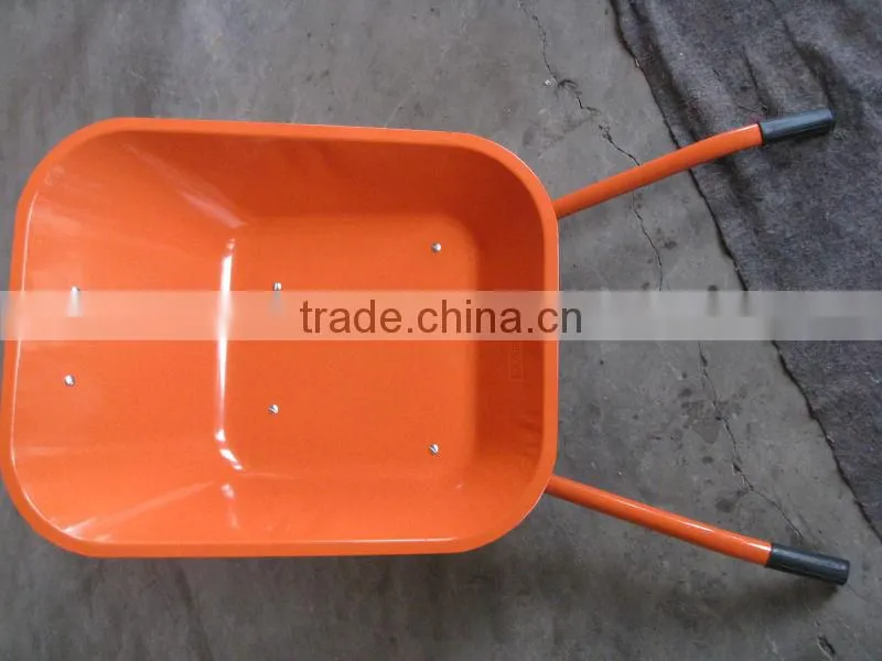 WB105 powder coated whee lbarrow, steel wheel barrow