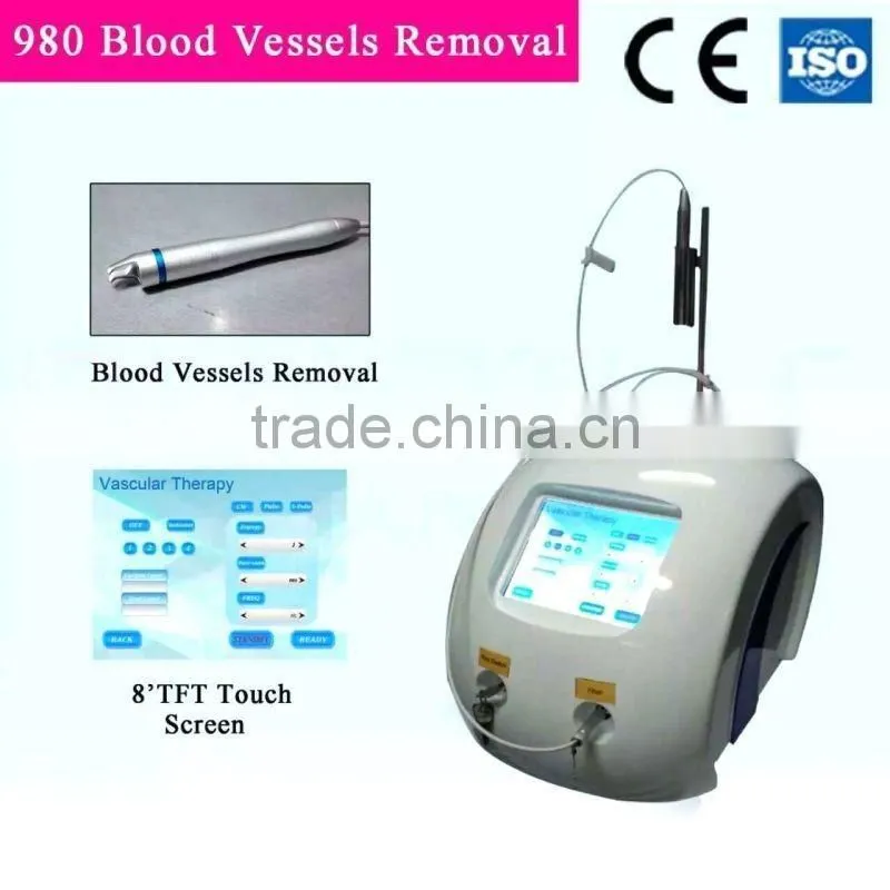 Good price blood vessels removal 980nm diode laser spider vein removal machine