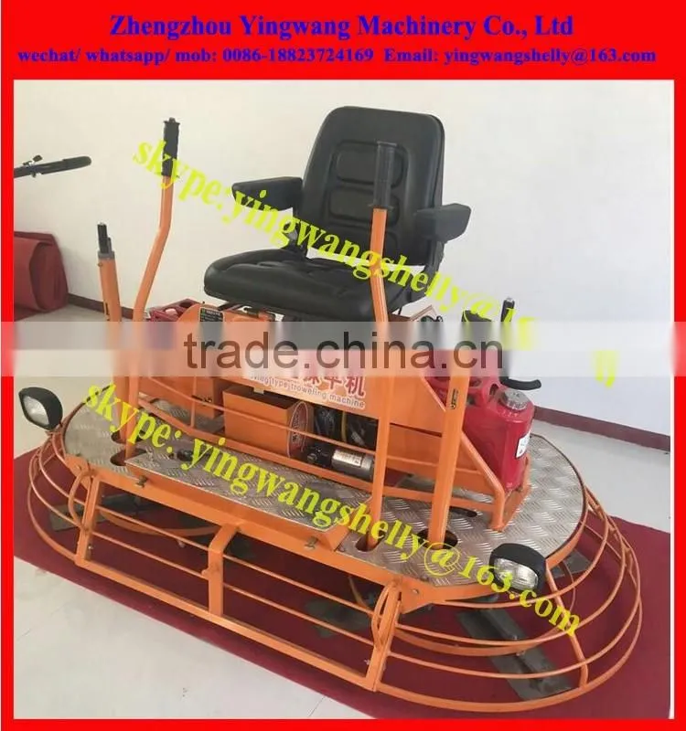 Driving type Concrete Finishing Gasoline Trowelling Machine