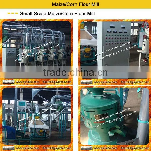 800kg-3000kg/h wheat flour mill, low price grain flour mill plant