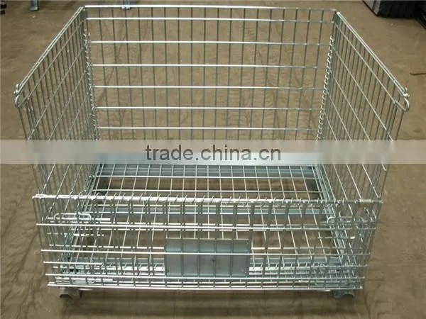 Foldable Steel Wire Container