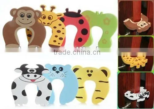 Baby Safety Helper Door Stop Finger Pinch Guard Lock Eve door stopper 7 colors