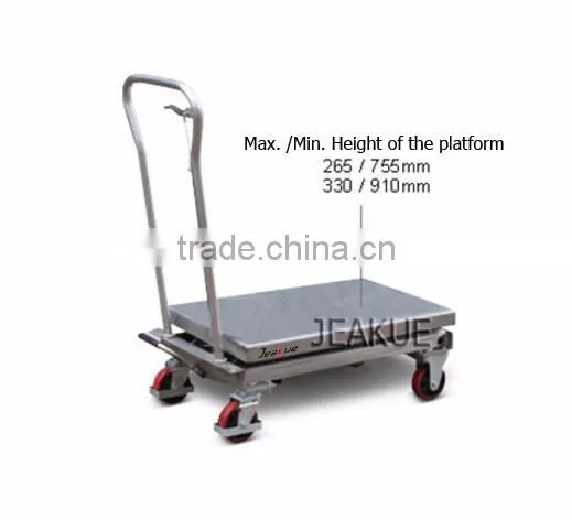 100/200kg Stainless Steel Lift Table
