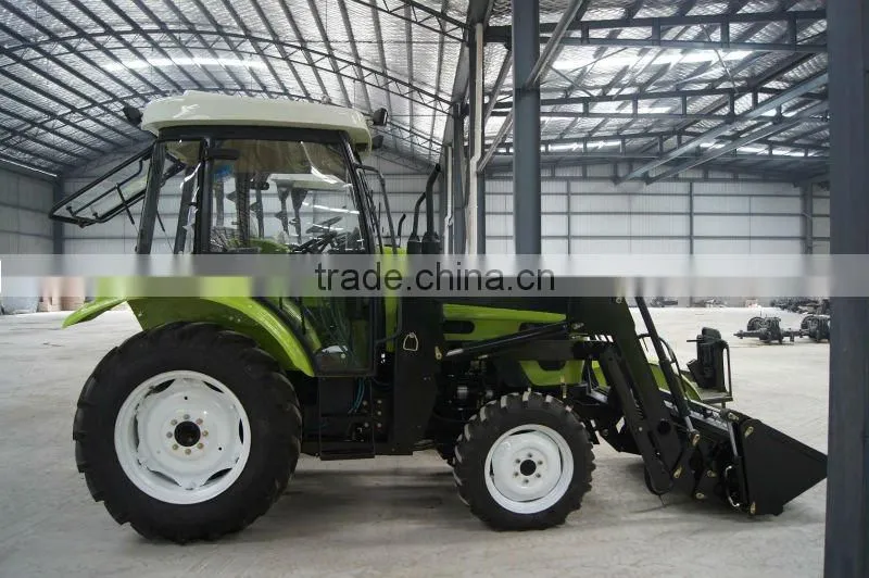 BOMR FIAT Gearbox diesel wheeled tractor (604 Front End loader)