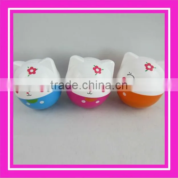 children's coin bank/money saving bank/plastic piggy bank