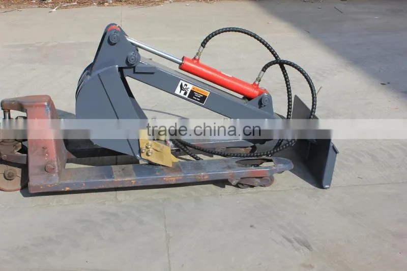 mini digger for skid steer loader