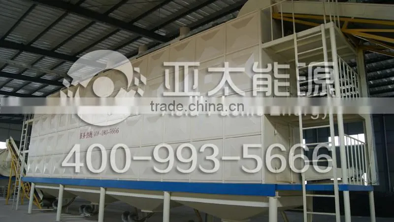 Municipal solid waste sorting equipment line