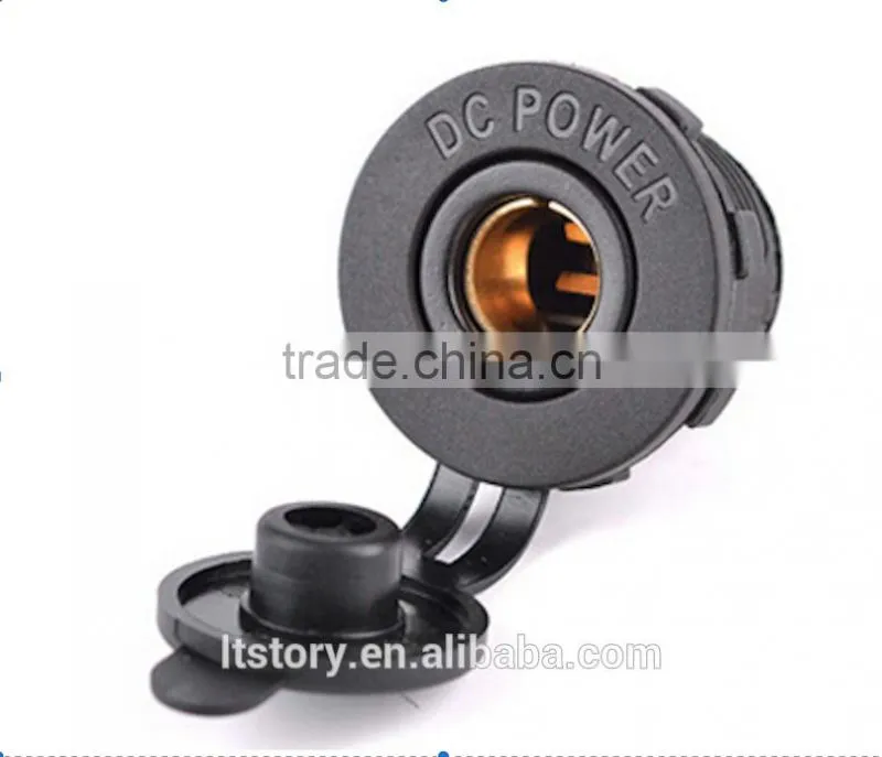 Black color car Merit socket12V Power Socket Black cooler