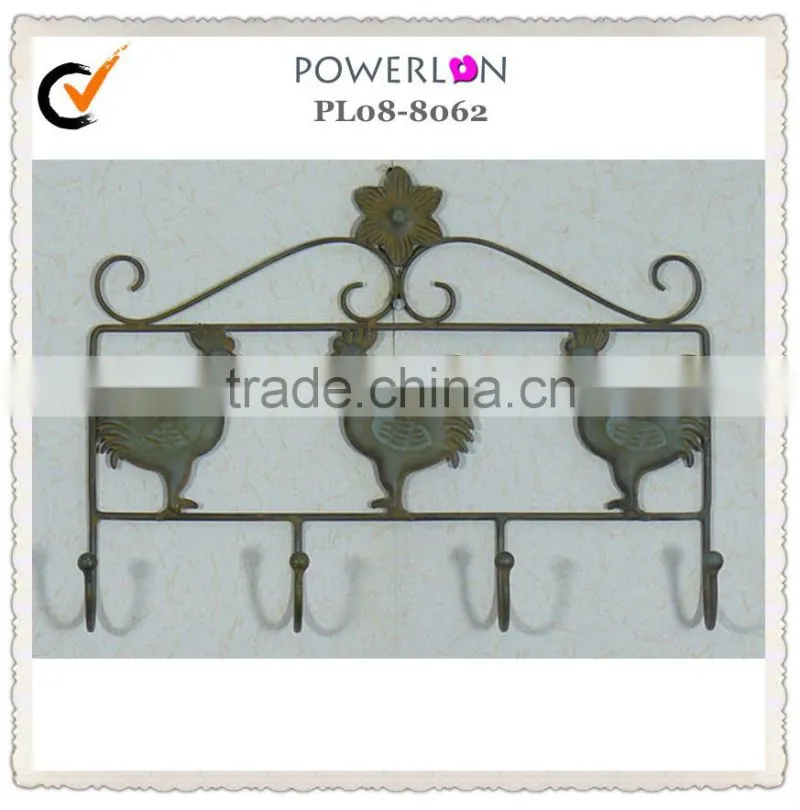 Home decoration wholesale cast iron coat hooks