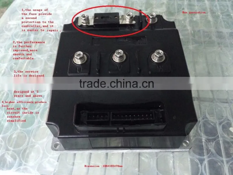 sine wave motor controller 72V 150A