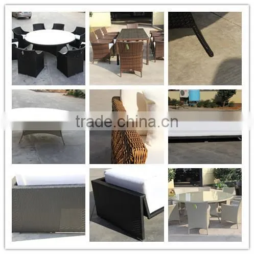 2017 Trade Assurance New Spring Coming cheap all weather modern Cube rattan footstool occasional