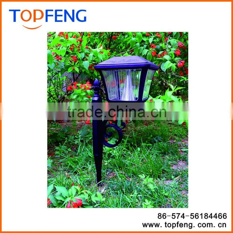 3 In 1 Solar Lantern With Mini Planter With Adjustable Height
