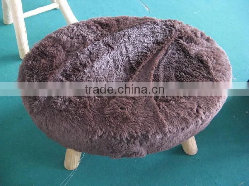 Square Footstool For Children/Plush Footstool