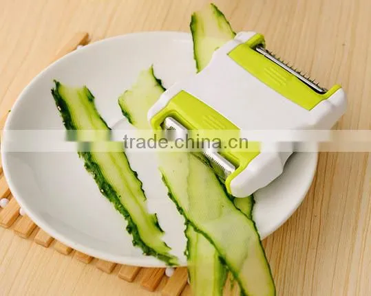 stainless steel as seen on tv fruit Retractable portable multifunction vegetable peeler