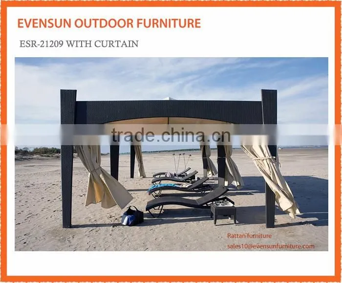 Outdoor canvas gazebo