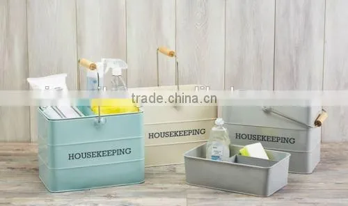 Vintage metal washing powder box