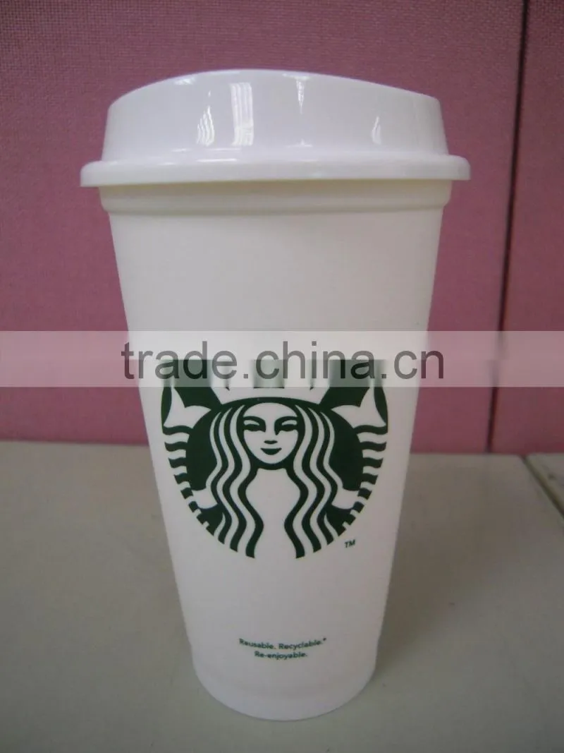 reusable customized heat sensitive plastic magic coffee mug travel mug