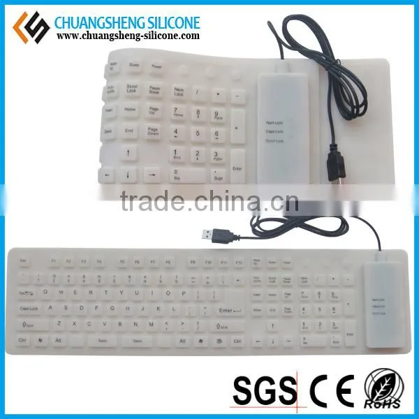 decent silicone keyboard, silicone rubber keyboard, silicone rubber computer keyboards
