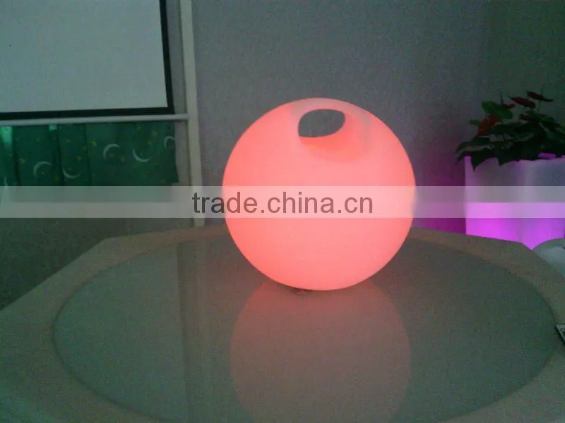Rechargeable colorful portable led decoration light